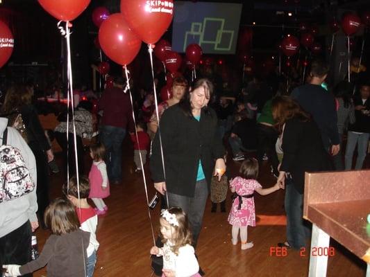 On the dance floor at Baby Loves Disco