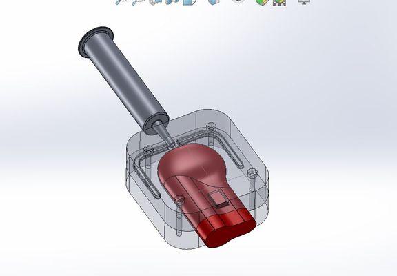 Silicone mold tool for an entrepreneur.  This was designed and printed at Wellstronics3D.