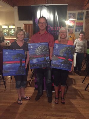 Relay for Life 'Paint Nite' fundraiser!