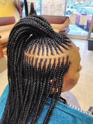 Fulani braid by Akwaba