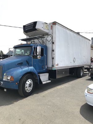 Custom Body Installation.  Reefer unit connection and all electrical components.