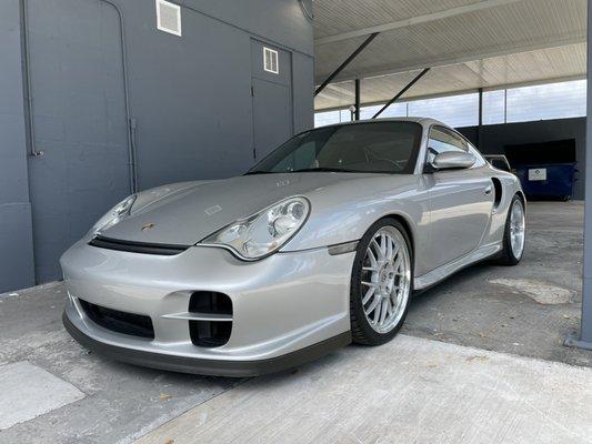 Beautiful Porshe coming in for a full service