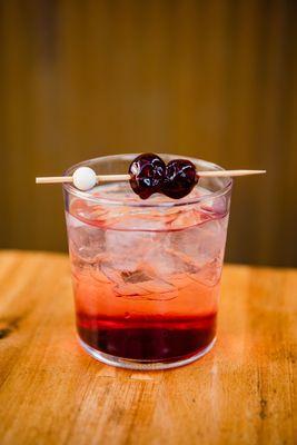 Customer favorite the Dirty Shirley. Made with real grenadine!