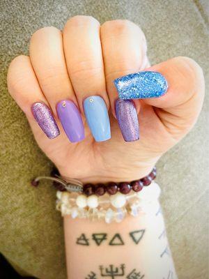 Rainbow Nails