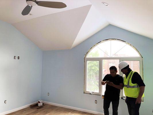 Cathedral Ceiling Drywall