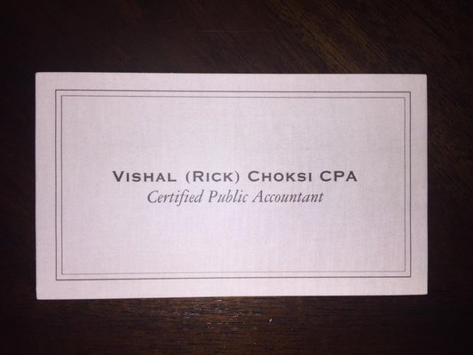 Rick Choksi CPA