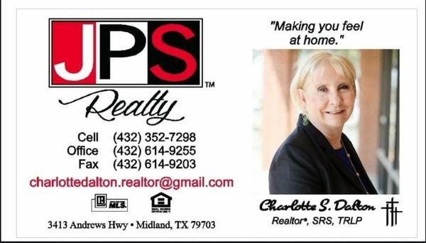 Charlotte Dalton - JPS Realty