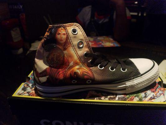 Converse Wonder Woman Chucks birthday shenanigans