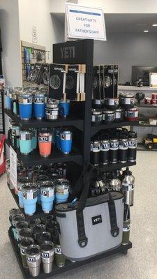 YETI products are in stock.