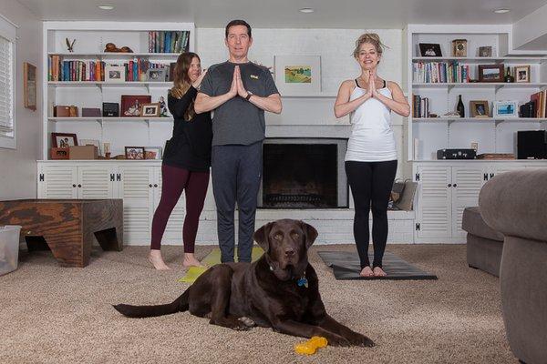 All the family members joined in on this family session :)