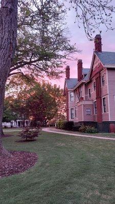 Side view of The Carmichael House