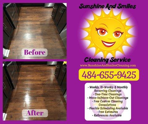 We get ANY type of flooring to shine!