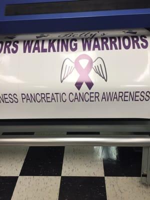 SCOTT Is The Best, My Customized DoubleSided Lawn Sign #BettysWalkingWarriors #PancreaticCancerAwareness #CurePC #Delaware