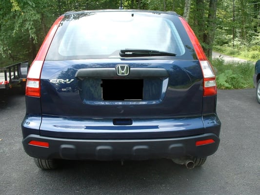 finished Honda CRV