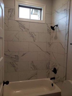 We clean tubs and tile to make your bathroom look like new!!!