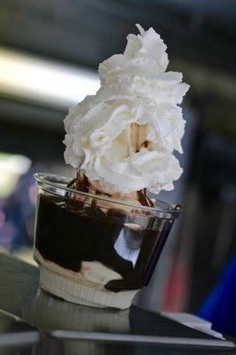 Our mouthwatering hot fudge