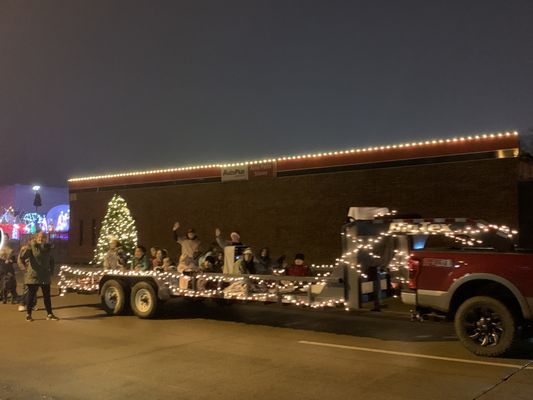 We host an annual Christmas Parade each year in December.