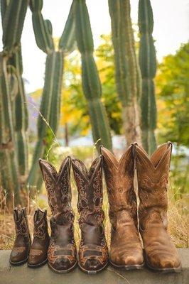 Boots, baby announcement!