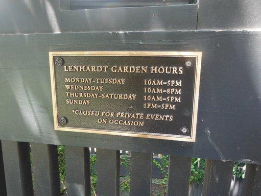 Lenhardt Garden