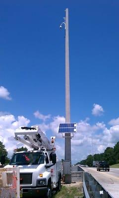 DOT I-10 Solar Traffic Cameras - Gainesville