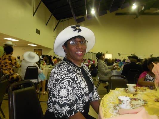 Tea Party Ladies Fellowship with Dana T at Deliverance Evangelistic Church, Philadelphia, PA