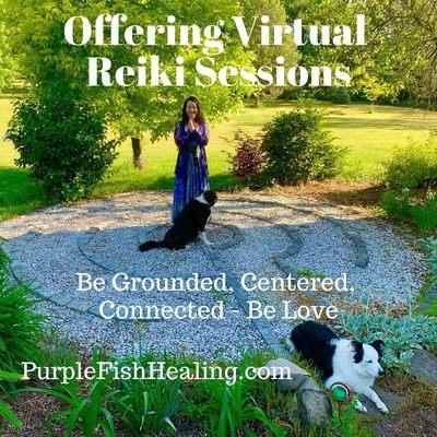 Offering Virtual Reiki Sessions