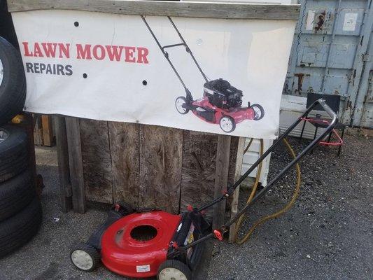 Lawnmower repair