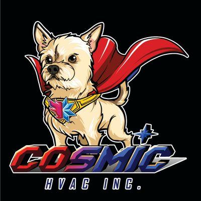 Cosmic HVAC Inc. has a new Superhero Mascot!