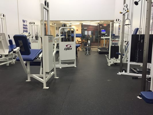 One of two workout rooms