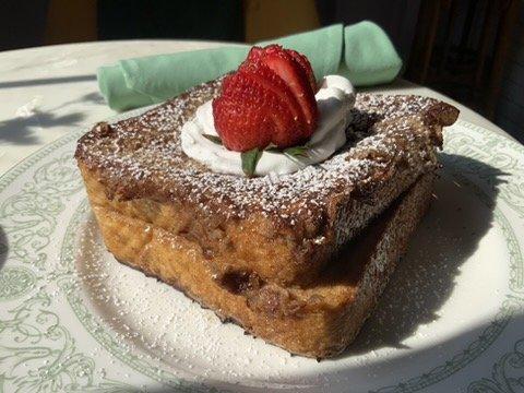 Nutella stuffed French Toast