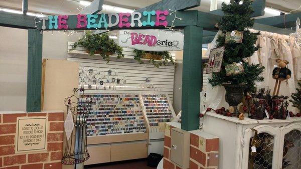 Small bead shop that sells Miyuki seed beads.