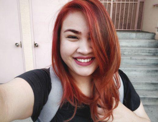 Volcano Red hair color!