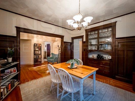 47 Prince Street, Unit #1, Jamaica Plain MA 02130 - DINING ROOM TO FOYER by Rachael Kulik Real Estate