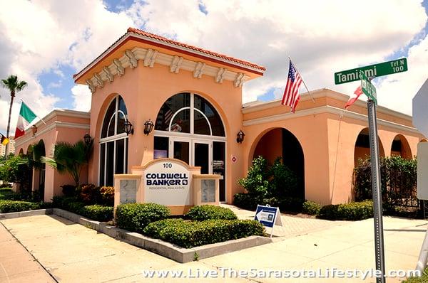 Coldwell Banker Residential Real Estate at 100 N Tamiami Trail in Sarasota Florida 34236