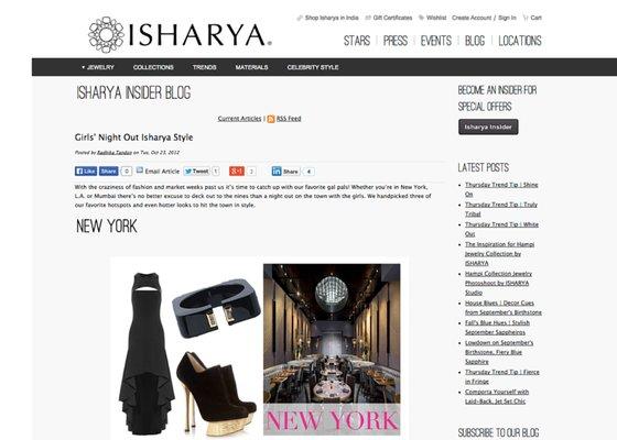 MATHAI & Co. is a full service luxury digital marketing consultancy. CLIENT: ISHARYA JEWELRY