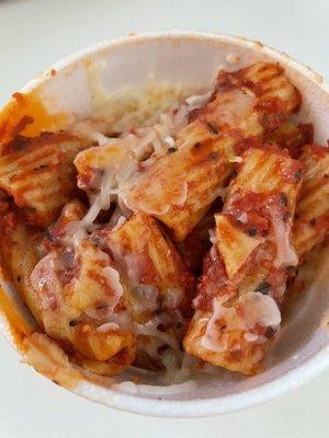 Red sauce pasta