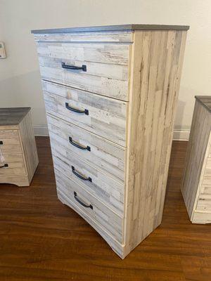 Brand New Aspen 5 Chesr of drawers that is proudly Made in America and comes pre-assembled for only 199.00 thanks.