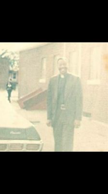 A picture of Pastor Gilmore from the 70's