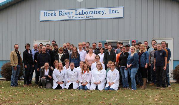 The 45-kilogram tour stopped in to Rock River Laboratory headquarters in Watertown, Wis. during their visit to the US for World Dairy Expo.