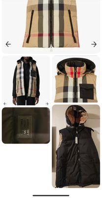 Vest Burberry