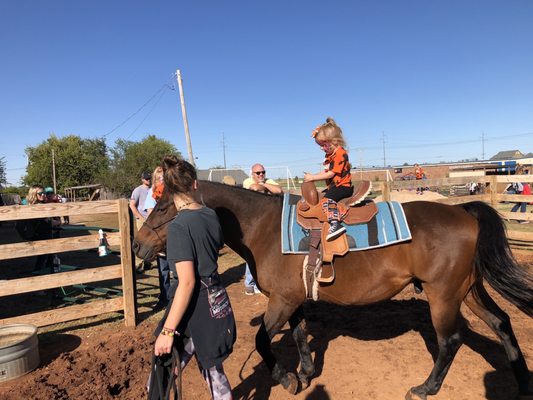 Horseback riding