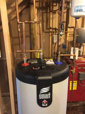 This is an indirect water heater