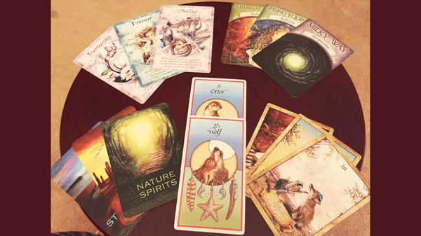 Oracle cards used to enhance sessions