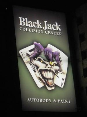 Blackjack Collision's Sign (Freakin' COOL)