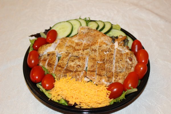 "Lettuce IN(there somewhere)" Grilled Chicken Breast Salad