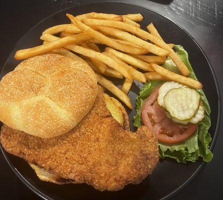 Breaded tenderloin