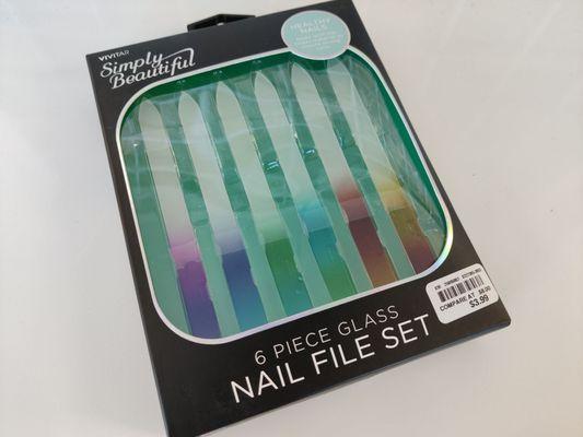 These glass nail files are so good!