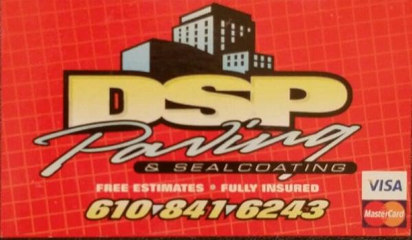 Dsp Paving & Sealcoating