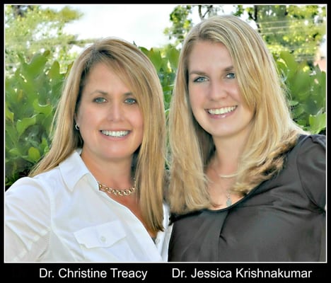 Dr. Christine Treacy and Dr. Jessica Krishnakumar