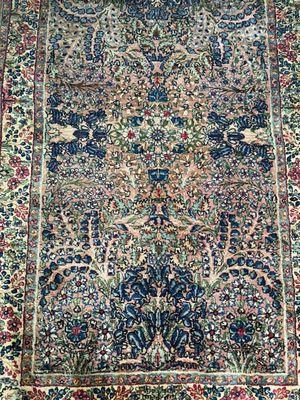 Hand knotted antique Persian rug